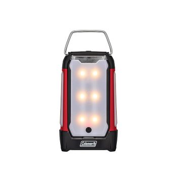 [해외] 코울맨(Coleman) 2멀티 패널 랜턴 플러스(레드) LED 방재 정전 충전식 아웃도어 캠핑 방수