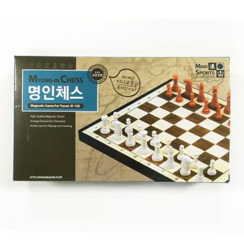 명인랜드 자석중형체스 M-100 두뇌게임 전략게임 전통게임 바둑대국 장기대결