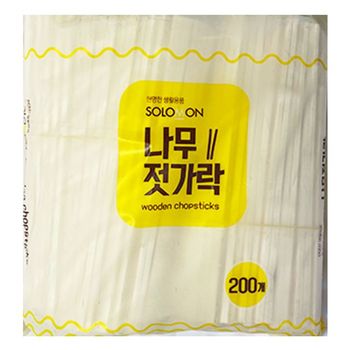 솔로몬 나무젓가락 200P