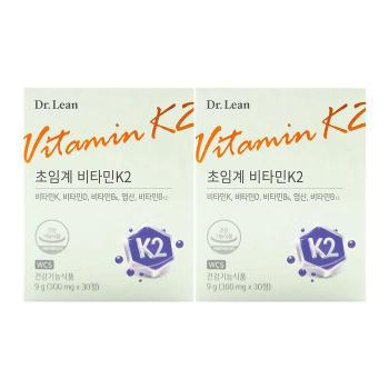 닥터린 초임계 비타민K2 300mg x 30정 x 2박스 (S17680766)
