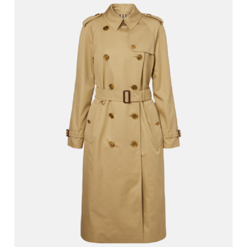 [해외] 버버리 Waterloo 코튼 개버딘 트렌치 코트 P01067123