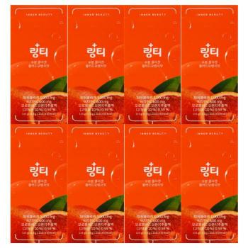 링티 수분 콜라겐 블러드오렌지맛 11.5g x 10포 8박스 (S15615621)