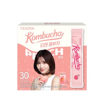 메가커피 티젠 콤부차 피치 5g 30 스틱