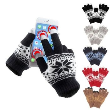 [ME2KOO1S_66]터치 베이직 스마트터치 눈꽃장갑 한쌍 (50358163)