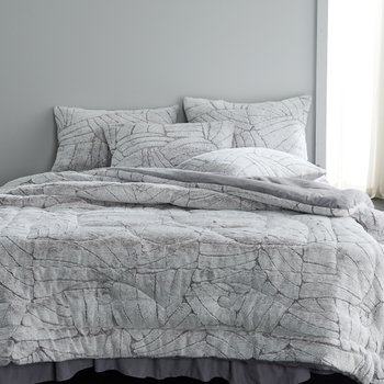 [국내제작]라셀 15mm  착번 아웃 극세사 겨울 차렵 이불 베개 세트 퀸(Q)