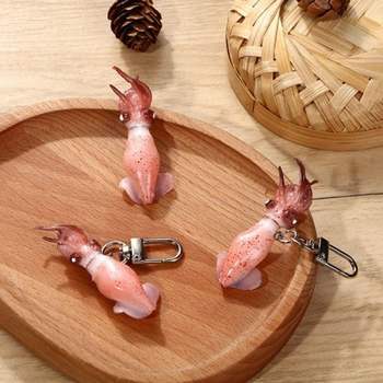 왕자 키링 엽기적인 쓸모없는 느낌상점 미니어처 꼴뚜