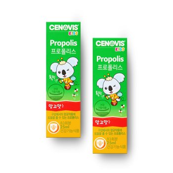 세노비스 키즈 프로폴리스 스프레이 망고맛 (25ml/83회분) x 2개