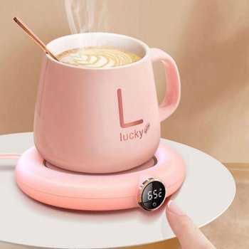 사무실 학교 USB 컵워머 머그컵 텀블러 워머 핑크 머그컵 티워머 머그인덕션 컵워머