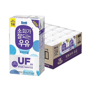 소화가 잘되는 우유 미니 125ml 24팩