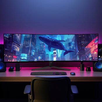 와사비망고 49인치 5K DQHD 커브드 모니터 Artview 490 5K HDR Curved 60Hz