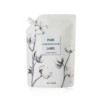 퓨어라벨 세탁세제 프레쉬코튼 리필 1L