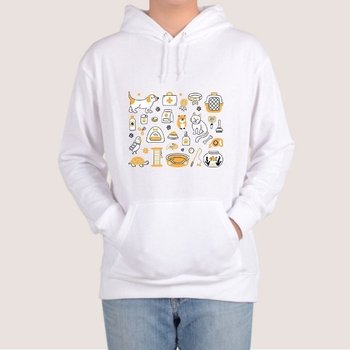 기모후드티 반려동물 집사 댕댕이 모두 모여라 디자인 (WFG2MSW)