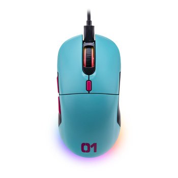 [해외] 테르말테이크 네로스 프로 RGB 하츠네 미쿠 에디션 게이밍 마우스 GMO