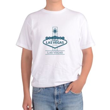 오버핏 라운드티 라스베가스 네바다주 미국여행 도시 커플티