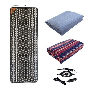 유캠프 탄소 온열매트 1인용 DC12V 워셔블 전기장판 카본매트