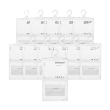[생활공작소] 제습제 옷걸이형 대용량 200g x 12개  (습기제거/곰팡이방지)..
