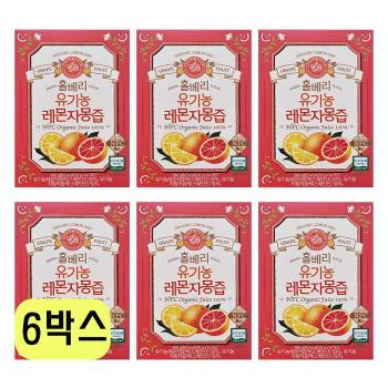 홀베리 유기농 레몬자몽즙 20g x 14포 x 6박스 VKS (S33152994)