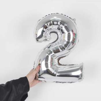 숫자은박풍선소실버2025패키지 AFBY7757 연말파티풍선 새해파티장식