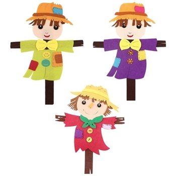 U 7000 펠트 허수아비 색상랜덤 환경 공간꾸미기 가을