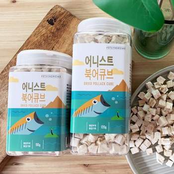 강아지간식 BC57XF44 영양간식 펫간식 동결건조 북어큐브 120g