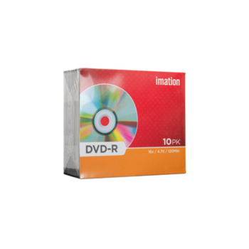[이메이션] DVD-R 슬림케이스 10P (16X/4.7GB/120min)_(12657634)