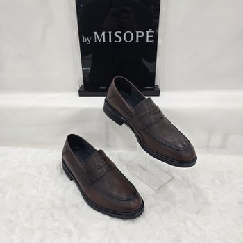By미소페 남성 모던 페니 로퍼 122HH239IF003 DBROWN 3_JJ