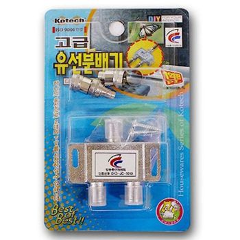 코텍 322VSV35 고급 유선분배기K0289 T2 전선정리 영상가전제품 분배기 영상가전