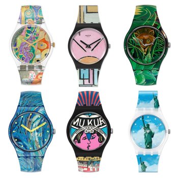 [해외] 스와치 X 모마 콜라보 디자인 시계 SWATCH X MOMA WATCHES