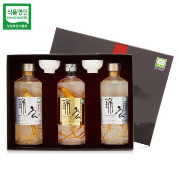 김창수 명인 금산인삼주 한뿌리세트1호 일반증류주