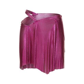 25 FW FANNIE SCHIAVONI 여성 Iza 메쉬 컷아웃 미니 스커트 77I WM4017 TP721458650