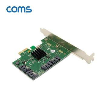 (COMS) PCI-e SATA 카드(4포트)/SATA 변환카드