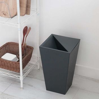 모던 뚜껑 사이즈 사각 디자인 종량제 없는 휴지통 집들이신혼집선물 결혼선물생활용품
