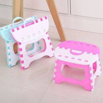 bns 휴대용 접이식 에버랜드 월드 줄서기 의자 스툴 간의의자 투명접이식의자