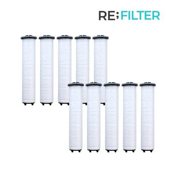 레인라이트 자담유 샤워기필터 호환필터 10ea