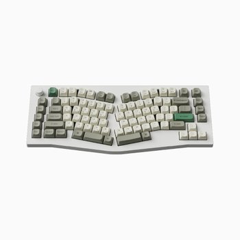 키크론 V10 PRO MAX 쉘화이트 무선 RGB 저소음적축 앨리스 인체공학 커스텀 기계식 키보드
