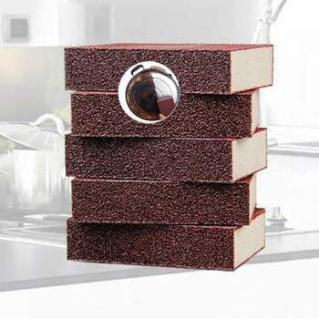 매직수세미 671QDS98 주방 찌든때 탄냄비 때가쏙 때수세미 5장