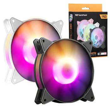 C6S 120 RGB 리버스 1PACK (블랙)
