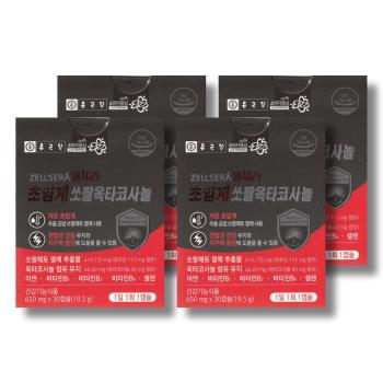 종근당 젤세라 초임계 쏘팔옥타코사놀 650mg 30캡슐 4박스 /wb (S47731253)