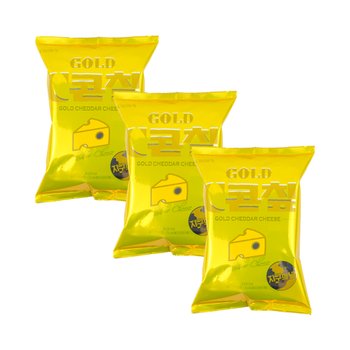 크라운 C콘칩 골드 70g x 3개 / 콘칲 스낵 간식