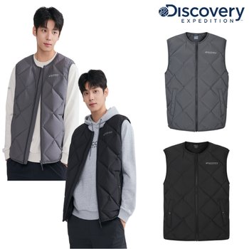 [신세계백화점]25F/W [디스커버리] DMDV73056 남성 디하스 튜브 U넥 경량다운 패딩베스트