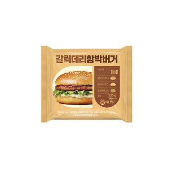 갈릭데리 함박버거 135g x 5개
