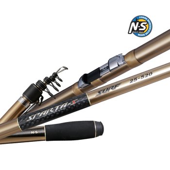 NS 스파르타_S 서프 원투 장타 장어 감성돔 우럭 광어 보리멸 도다리 가족형 레저 낚싯대