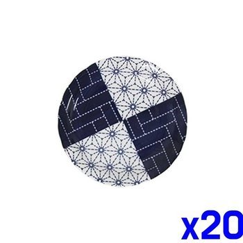 TBZ 블루 패턴 접시 13.5cm x20개 그릇 식기류 주방식기 주방접시 식기류 반찬접시 주방식기
