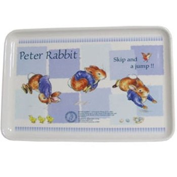 피터래빗 멜라민 토끼 쟁반 대 고급 트레잉 앤틱 카페 (WF76173)
