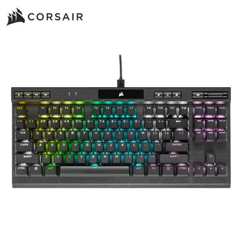 K70 RGB TKL 저소음 적축 텐키리스 게이밍 기계식 키보드