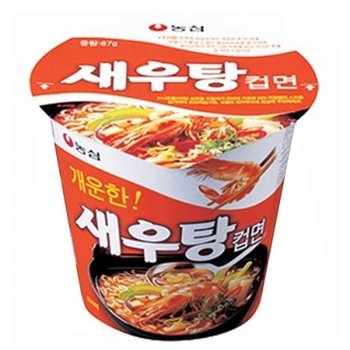 농심 새우탕면 소컵 6입
