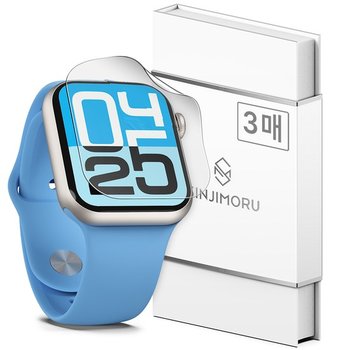 애플워치 12 11 10 9 8 울트라 7 6 5 4 3 2 SE 풀커버 전면 액정보호필름 40/41/44/45/49mm 3매