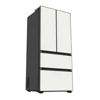 삼성 비스포크 스탠드형 김치냉장고 4도어 490L 코타 화이트 RK70F49M1A 1등급