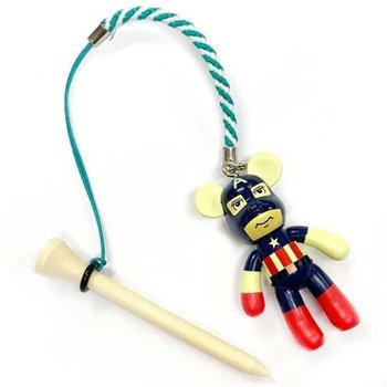 [JH3Q0283_53DC]포포베 골프티걸이 캡틴아메리카