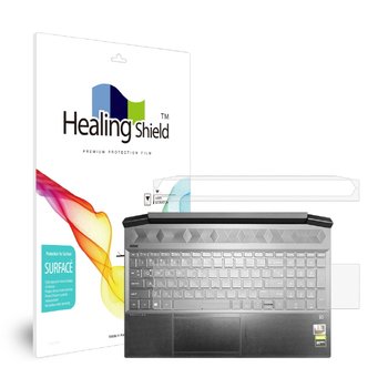HP 파빌리온 게이밍15 ec0054ax 무광 외부보호필름 팜레스트/터치패드2매